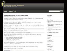 Tablet Screenshot of blog.brunotavares.net